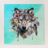 wolfshond legpuzzel (Verticaal)