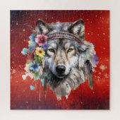 wolfshond legpuzzel (Verticaal)