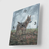 Wolfshond Vierkante Klok (Hoek)