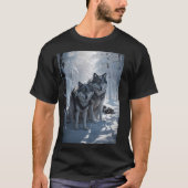 wolfskist t-shirt (Voorkant)