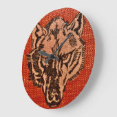 Wolfskop op Rood  Grote Klok (Hoek)