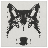 Wolfskop Stof (Close Up)