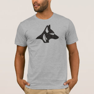 wolfskop t-shirt