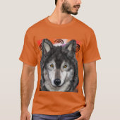 Wolfskunst T-shirt (Voorkant)
