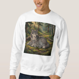 Wolfsmoeder En Welpen Trui
