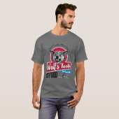 Wolfsooth Dog Food family funny T-shirt (Voorkant volledig)