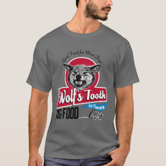Wolfsooth Dog Food family funny T-shirt