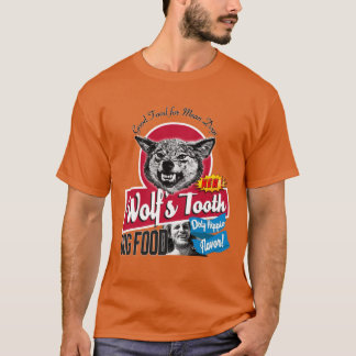 Wolfsooth Hondenvoer Dirty Hippie Smaak grappige r T-shirt