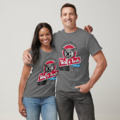Wolfsooth Hondenvoer familie grappig T-shirt (Unisex)