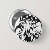Wolfspirit Ronde Button 5,7 Cm (Voorkant /achterkant)
