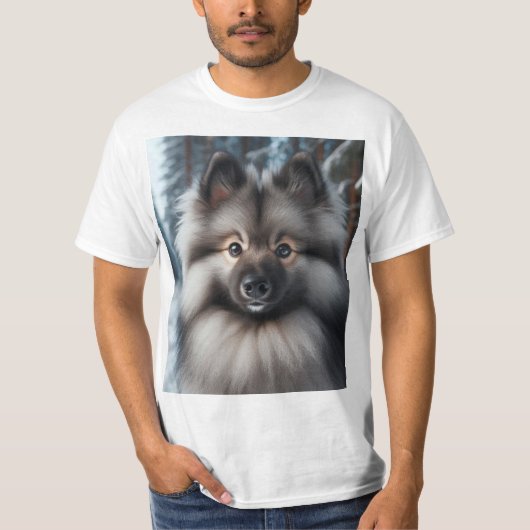 Wolfspiz - Keeshond T-shirt (Voorkant)