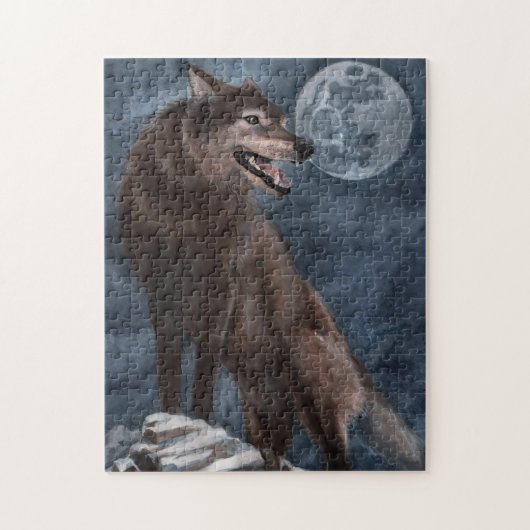 Wolfspuzzel Legpuzzel (Verticaal)