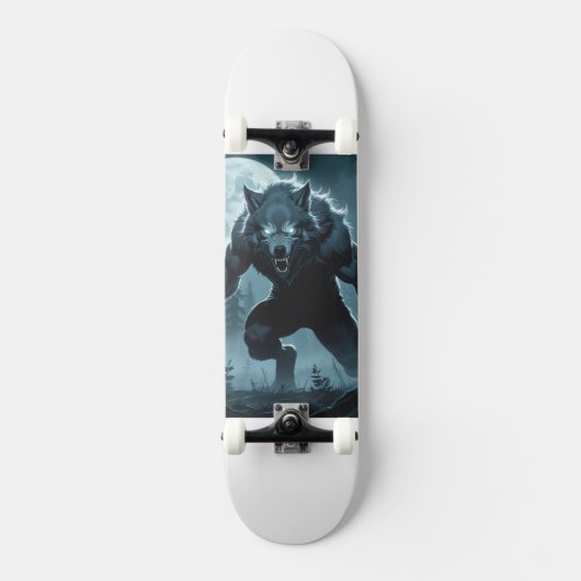 Wolfsthema Skateboard (Voorkant)