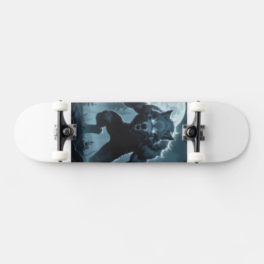 Wolfsthema Skateboard (Horizontaal)