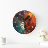 Wolfvuur en ijs grote klok (Huis)