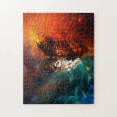 Wolfvuur en ijs legpuzzel (Verticaal)