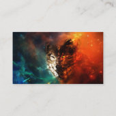 Wolfvuur en ijs visitekaartje (Achterkant)