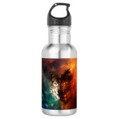 Wolfvuur en ijs waterfles (Voorkant)