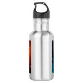 Wolfvuur en ijs waterfles  (Achterkant)