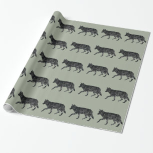 Wolfwerkpapier Cadeaupapier