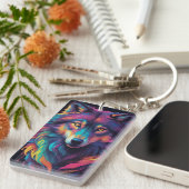 Wolfy Sleutelhanger (Voorkant Rechts)