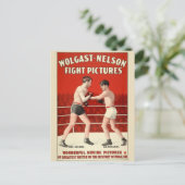 Wolgast-Nelson Fight Afbeeldingen - teruggezet Pos Briefkaart (Staand voorkant)