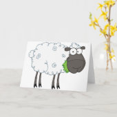 wolharige Wenskaarten Kaart (Gele Bloem)