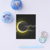 wolk-38060 cartoon wolkenmaan sterren kresc flyer (Enkel)