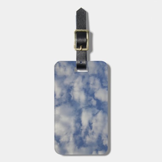 Wolk #8 bagagelabel (Voorkant verticaal)