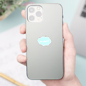 Wolk 9 sticker (Telefoon)