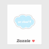 Wolk 9 sticker (Vel)