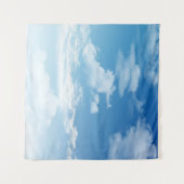 Wolk achtergrond/wandtapijt wandkleed (Voorkant (horizontaal))