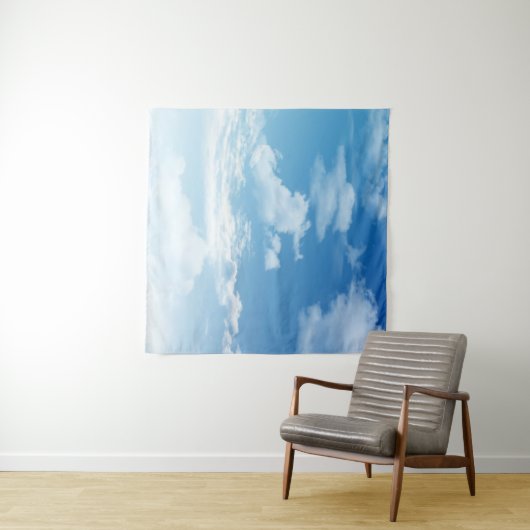 Wolk achtergrond/wandtapijt wandkleed (In Situ (horizontaal))