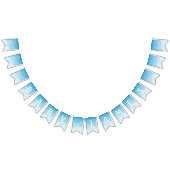 Wolk Baby shower Bunting Flags Vlaggetjes (Alle)