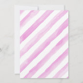 Wolk baby sprinkle uitnodiging (Achterkant)