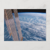 Wolk-bedekte Tasman en koraal Zeeen. Briefkaart (Voorkant)