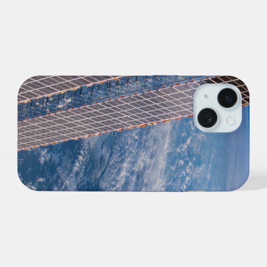 Wolk-bedekte Tasman en koraal Zeeen. iPhone 15 Case (Achterkant horizontaal)