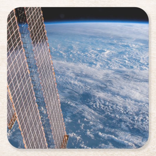 Wolk-bedekte Tasman en koraal Zeeen. Kartonnen Onderzetters (Voorkant)