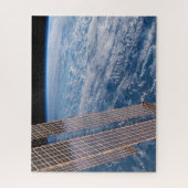 Wolk-bedekte Tasman en koraal Zeeen. Legpuzzel (Verticaal)