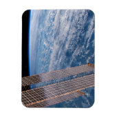 Wolk-bedekte Tasman en koraal Zeeen. Magneet (Verticaal)