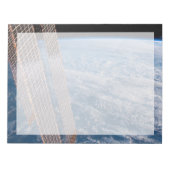 Wolk-bedekte Tasman en koraal Zeeen. Notitieblok (Voorkant)