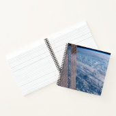 Wolk-bedekte Tasman en koraal Zeeen. Notitieboek (Binnen)