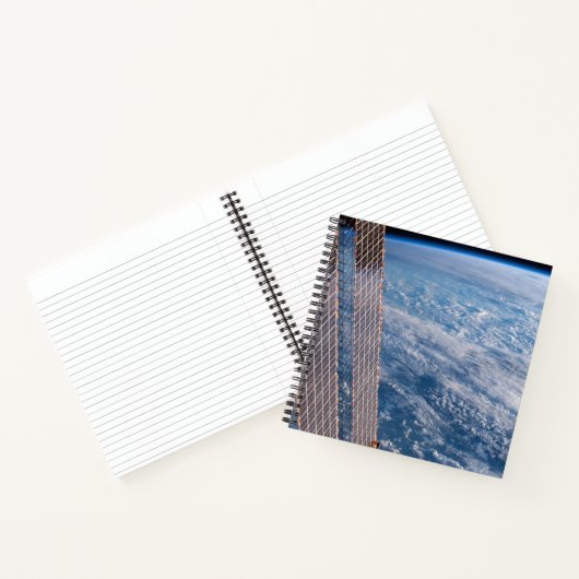 Wolk-bedekte Tasman en koraal Zeeen. Notitieboek (Binnen)