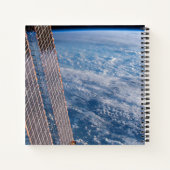 Wolk-bedekte Tasman en koraal Zeeen. Notitieboek (Achterkant)