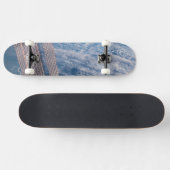 Wolk-bedekte Tasman en koraal Zeeen. Persoonlijk Skateboard (Horizontaal)