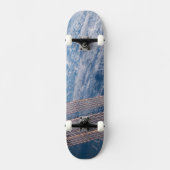 Wolk-bedekte Tasman en koraal Zeeen. Persoonlijk Skateboard (Voorkant)