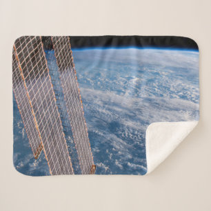 Wolk-bedekte Tasman en koraal Zeeen. Sherpa Deken