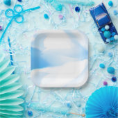 Wolk Bloem Papieren Bord (Feest)