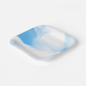 Wolk Bloem Papieren Bord (Gebogen)