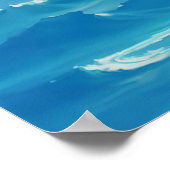 Wolk boven water - Schilderachtige zeelandschap Poster (Hoek)